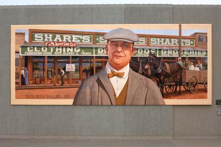 Charles Share, full mural